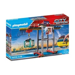 Playmobil City Action Grúa con contenedores 70770 